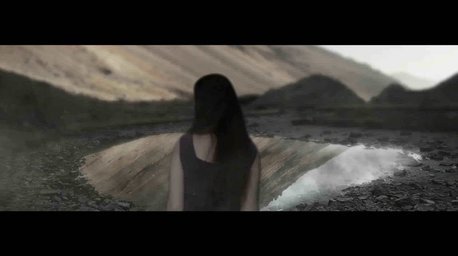 ผลงานผู้เรียน Visual Effects ฉากหญิงสาวกลางหุบเขา